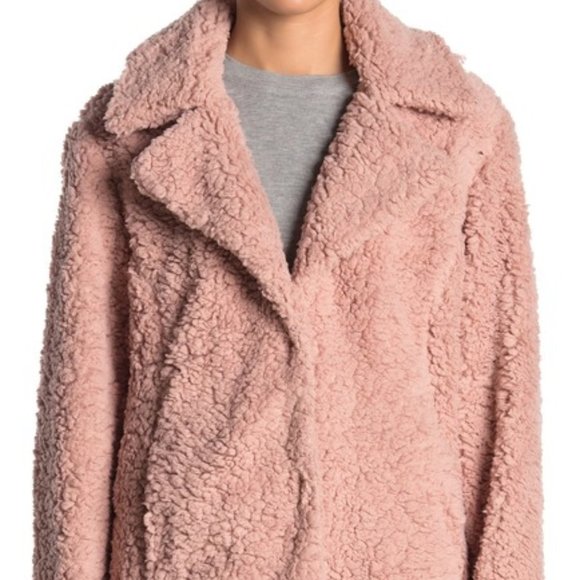caslon faux shearling jacket